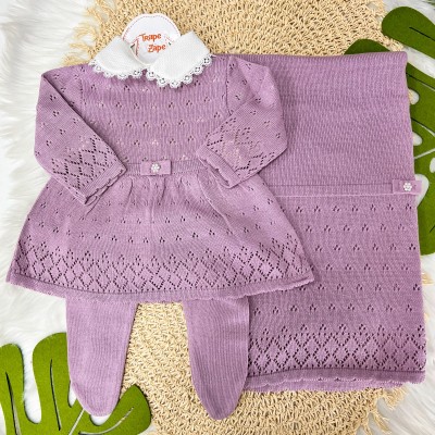  Saída Maternidade Melissa - Lilás